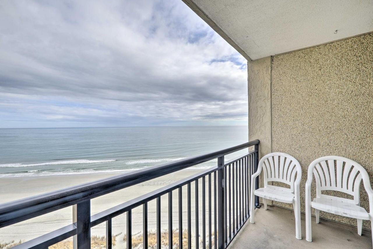 Oceanfront North Myrtle Beach Condo With Views! Buitenkant foto
