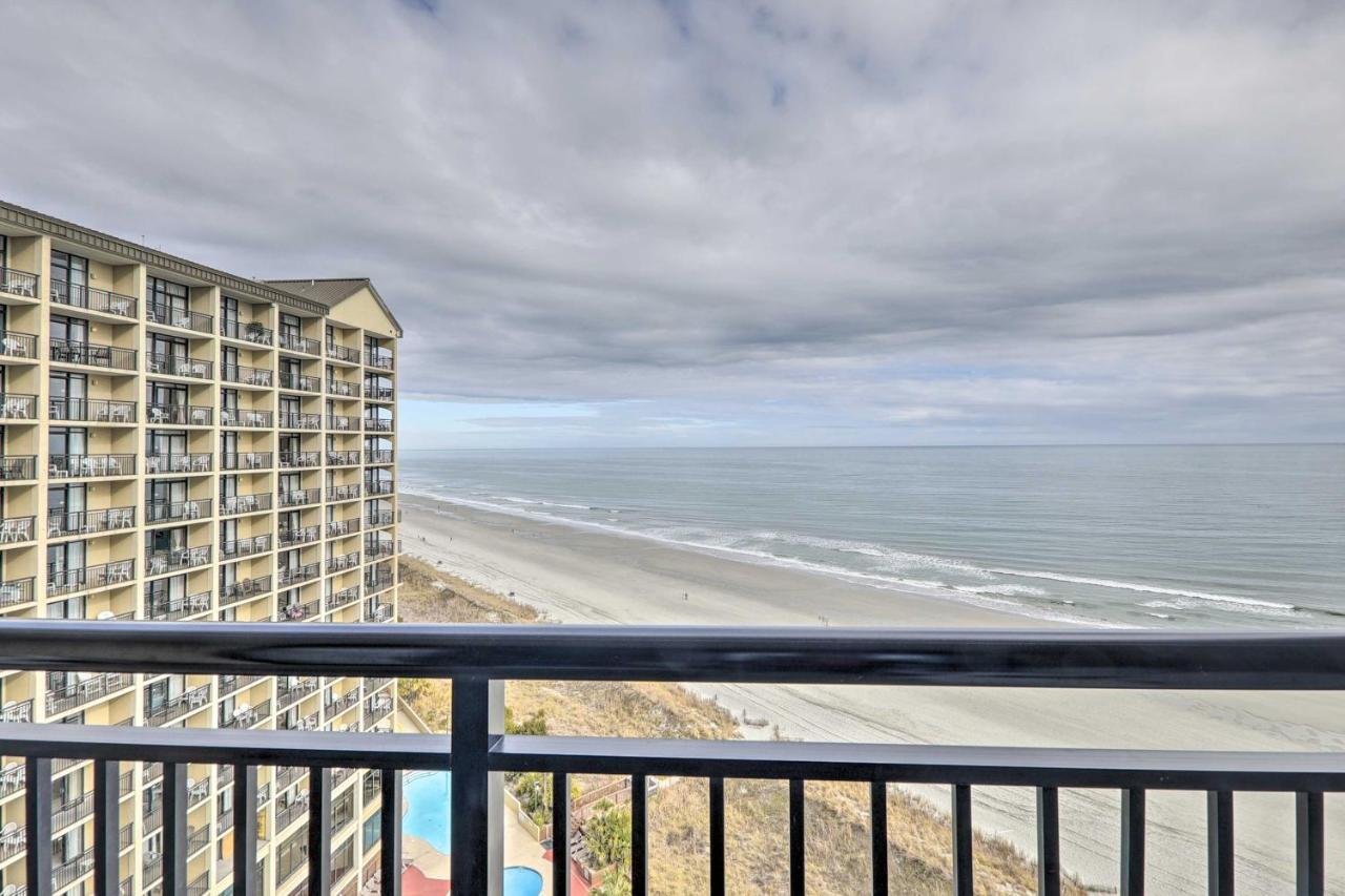Oceanfront North Myrtle Beach Condo With Views! Buitenkant foto
